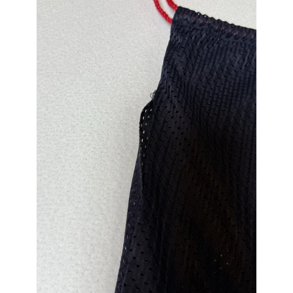 Tommy Hilfiger Mesh Drawstring Shoe Bag‎ Navy Red Travel Storage Sack 21x34